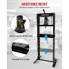 12-Ton Red H-Frame Hydraulic Shop Press  – Adjustable (2"-29.5") for Bearing/U-Joint Removal (Garage/Metalworking, 1-Piece) - 3 of 4