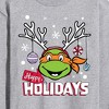 Men's - Teenage Mutant Ninja Turtles - Happy Holidays Long Sleeve Graphic T-Shirt - 2 of 4