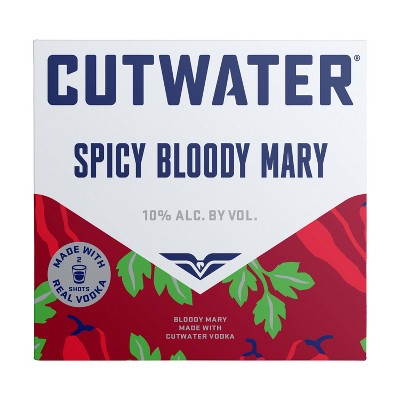 Cutwater Fugu Spicy Bloody Mary Cocktail - 4pk/355ml Cans