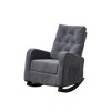Bella Depot Rocking Chair Single Sofa Reclining Chair with Adjustable Back - 4 of 4
