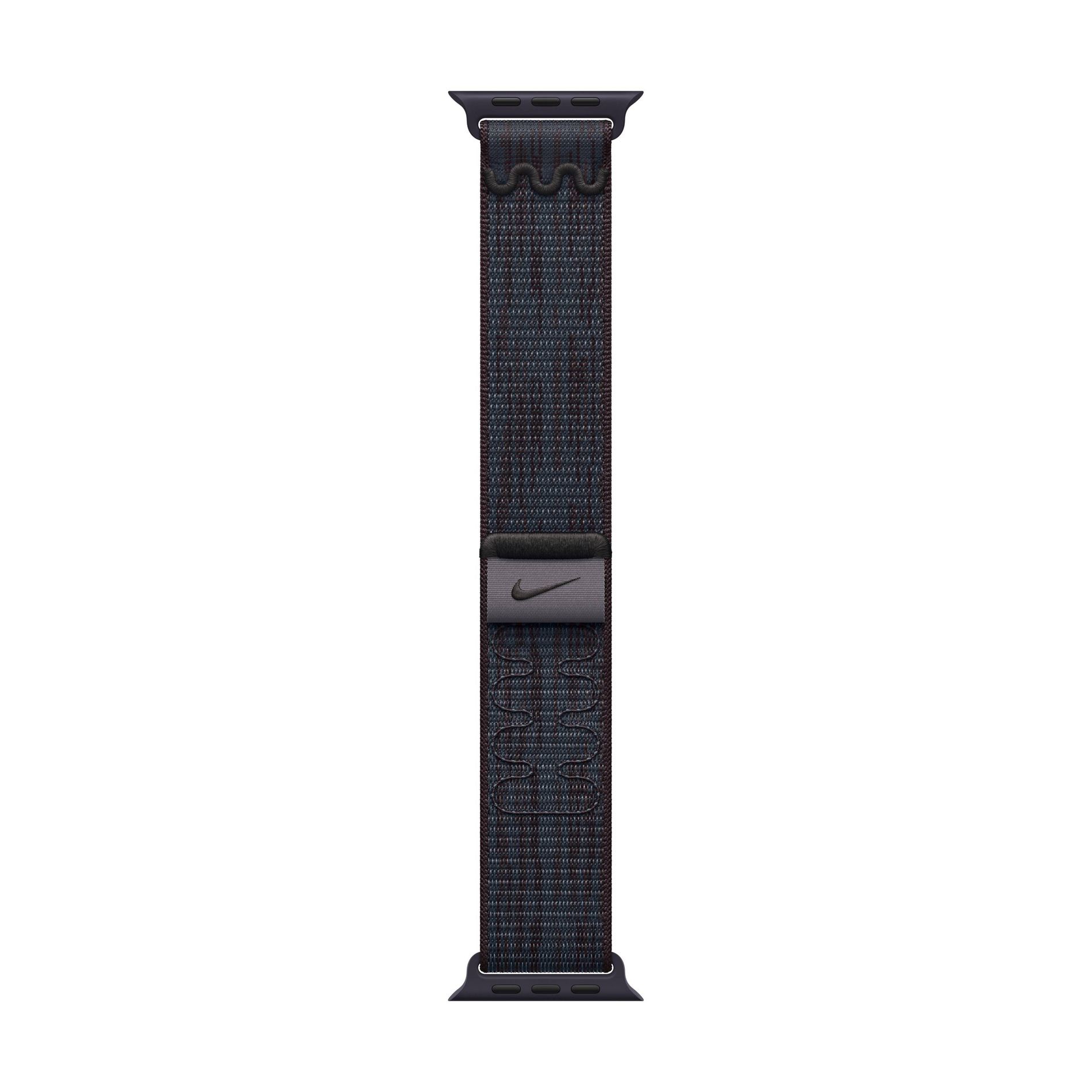Apple 46mm Black/Blue Nike Sport Loop