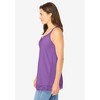 Woman Within Plus Size Lace-Trim V-Neck Tank - 4 of 4