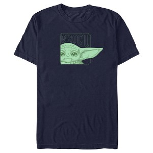Men's Star Wars: The Mandalorian Grogu Ear Logo T-Shirt - 1 of 4