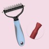 Unique Bargains Pets Grooming Supplies 6.69"x3.54" Blue 1 Pc - 3 of 4