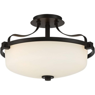 Regency Hill Virginia 16 1/4" Wide Bronze Ceiling Light