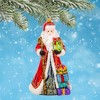 Miss Christmas 7.5 Inch Classic Santa With Gifts Christmas Tree Ornament , Christmas Decor Christmas, Holiday, Vintage (1PC) - 2 of 4