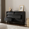 ALEXOUN Drawers Dresser,Vintage Bevel Design Bedroom Furniture –Easy Pull-Drawer & Large Capacity | Perfect for Families, Apartments - 2 of 4