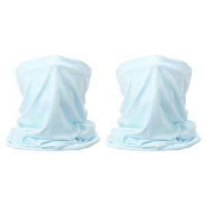 Unique Bargains Breathable Sun Protection Fishing Cycling Neck Gaiter Face Masks 2 Pcs - 1 of 4