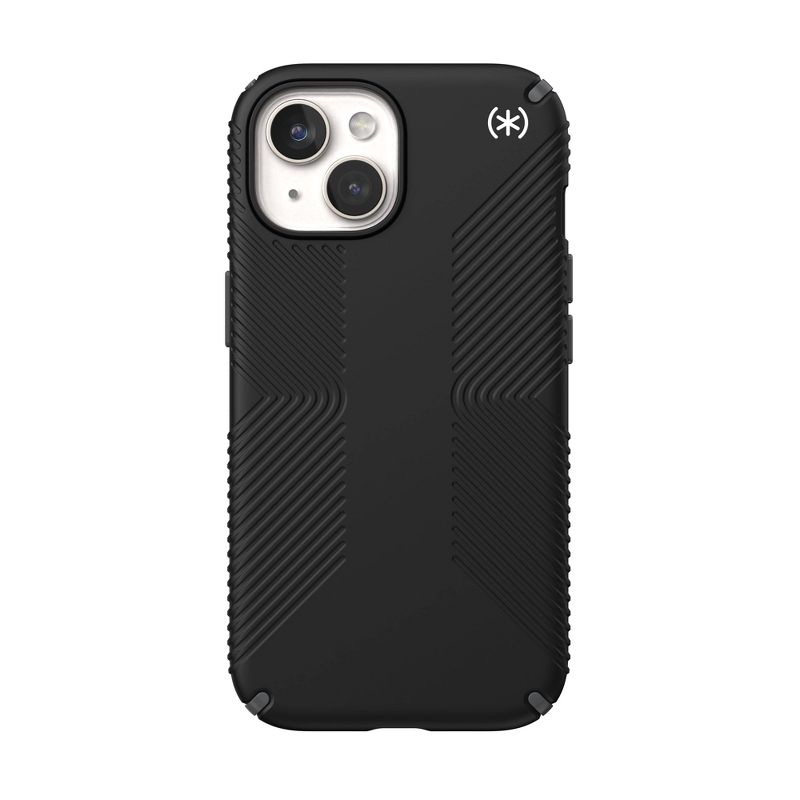 Speck Apple iPhone 15/iPhone 14/iPhone 13 Presidio 2 Grip Case with MagSafe - Black, 1 of 9