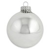 Glass Christmas Tree Ornaments - 67mm/2.63" Designer Balls from Christmas by Krebs - Seamless Hanging Holiday Decorations for Trees - Set of 12 Ornaments - image 4 of 4