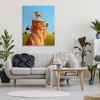 Stupell Industries Bird & Dog Golfing Canvas Wall Art - 2 of 4