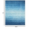 Lahome Abstract Ombre Plush Area Rug – Soft Gradient Accent with Non-Slip Backing - 3 of 4