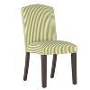 Skyline Furniture Alex Camel Back Dining Chair in Stripe - 2 of 4