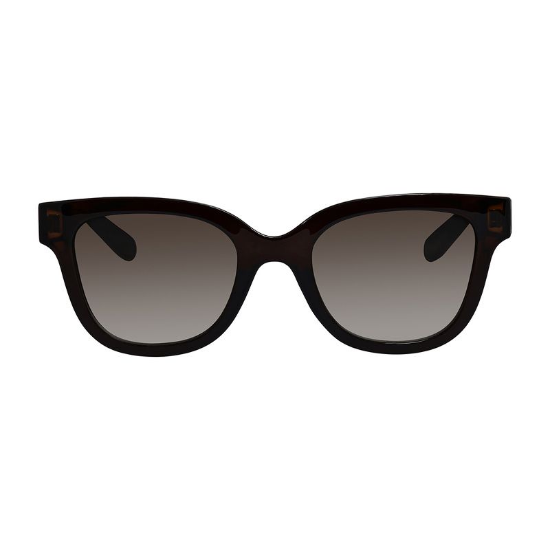 Salvatore Ferragamo   Womens Rectangle Sunglasses Crystal Brown 52mm, 1 of 4