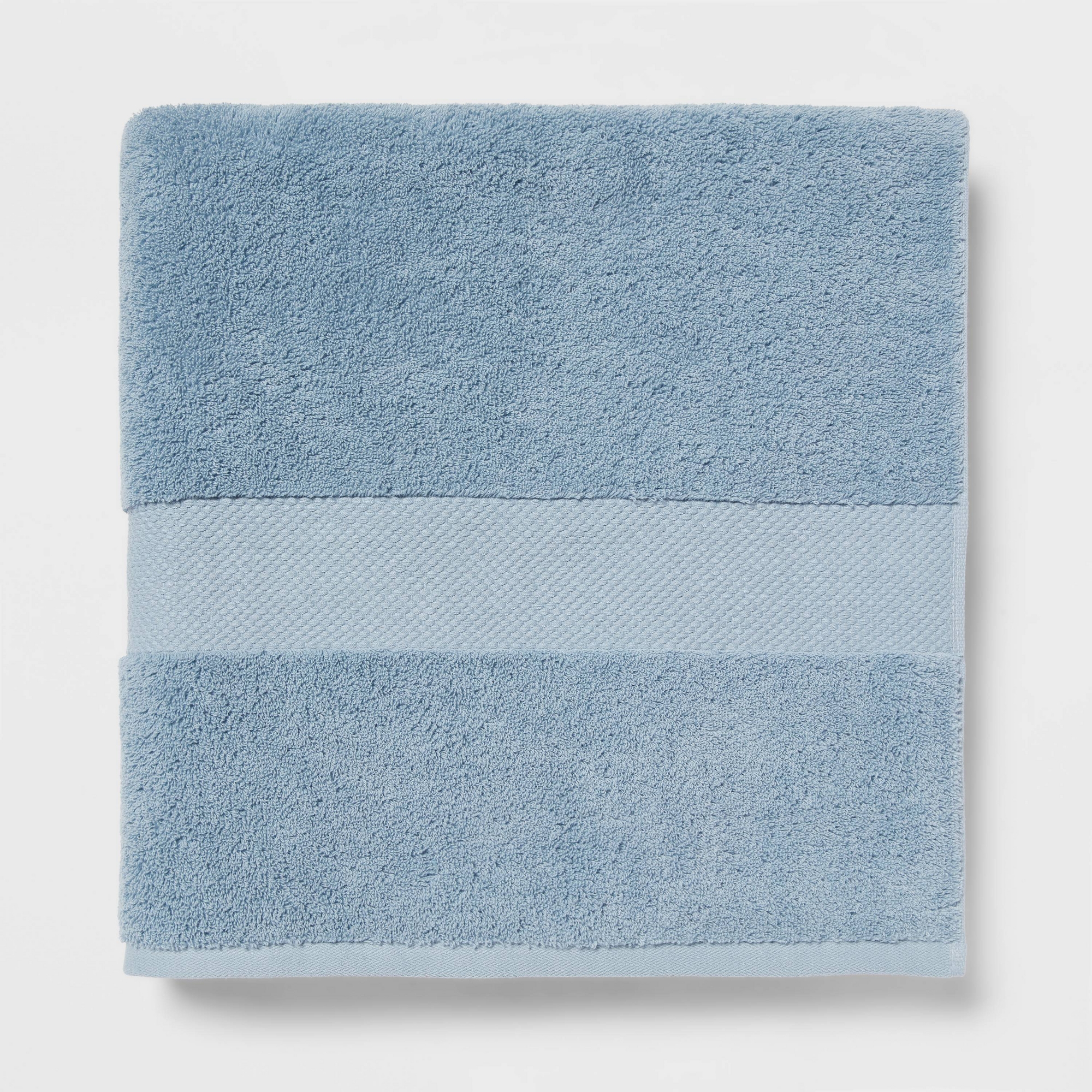 Performance Plus Oversized Bath Towel Light Blue - Threshold™