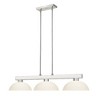 Z-Lite Cobalt 3 - Light Island Pendant Light in  Brushed Nickel - 2 of 4