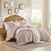 Maya 5-Piece Jacquard Textured Comforter Set - 2 of 4