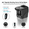 Aoibox Electric Pencil Sharpener with Auto Stop & Cleaning Brush, Heavy-Duty Helical Blade for No.2 Pencils, Ideal for School, Classroom, Office Use - 3 of 4
