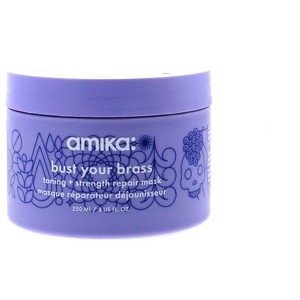 Amika Bust Your Brass Intense Repair Mask, 8 oz - 1 of 4