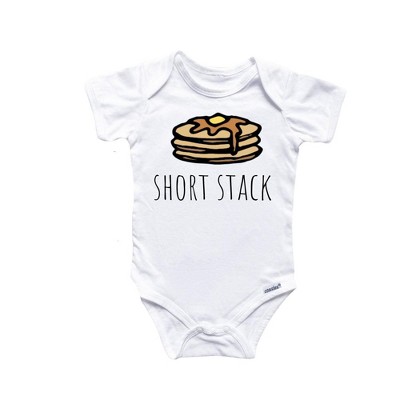 Pancakes Breakfast Onesie® Baby Boy Girl Clothes Infant Bodysuit Funny Cute Newborn GS1