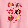 Boys' - Disney - Princess Heart Grid Graphic Long Sleeve Fleece Sweatshirt - 2 of 3