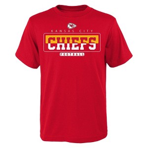 NFL Kansas City Chiefs Boys' Short Sleeve Cotton T-Shirt - 1 of 1