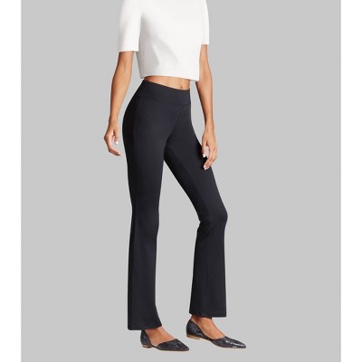 Hanes Slim Straight Tech Pocket Leggings - Black : Target