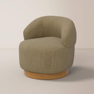 Swivel Chair with Plinth - Hearth & Hand™ with Magnolia