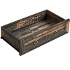 VYNXARIA Farmhouse 6 Drawers Dresser for Bedroom, Wood Rustic Wide Chest of Drawers, Storage Dressers Organizer,Dark Rustic Oak - 4 of 4