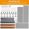 Garvee 12'x20' Carport Canopy-Heavy Duty Waterproof Portable Garage 4 Roll-up Doors & 4 Windows,for Car Truck Boat Storage - 3 of 4