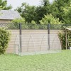 Rabbit Hutch Silver Galvanized Steel Durable Rabbit Hutch vidaXL - 3 of 4