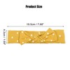 Unique Bargains Cotton Polka Dot Bow Headband Fashion Cute Hair Band for Child 7.7 Inch - 4 of 4