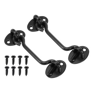 Unique Bargains Stainless Steel Durable Rust Resistant Gate Latch - 1 of 4