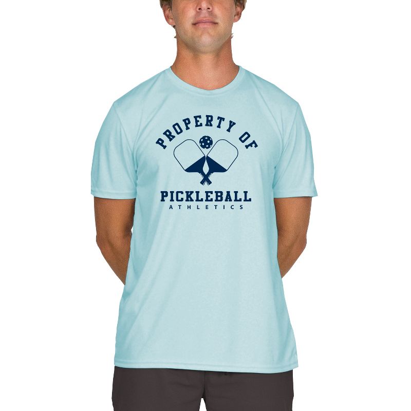 Vapor Apparel Men's Property of Pickleball UPF 50+ T-Shirt for Sports and Outdoor Lifestyle, 1 of 4