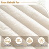 110" Cloud Sectional Sofa Upholstered Couch Free-combined Sofa for Living Room, Beige - 4 of 4