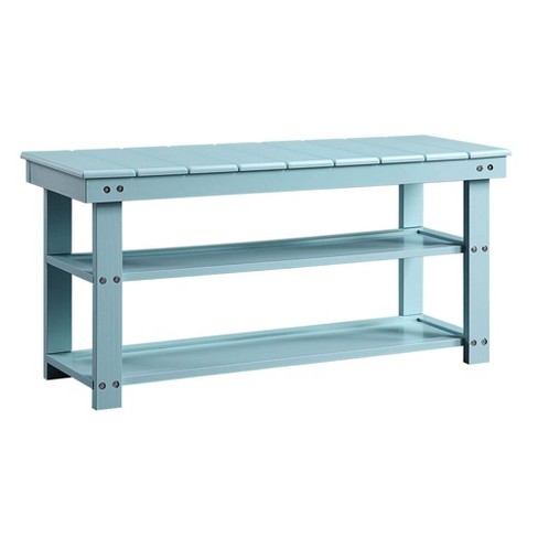 Oxford Utility Mudroom Bench with Shelves - Breighton Home - image 1 of 4