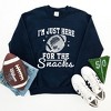 Simply Sage Market Women's Graphic Sweatshirt I'm Just Here For The Snacks Disco - 3 of 4