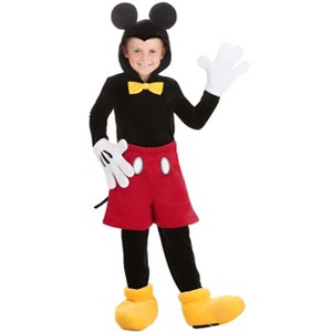 HalloweenCostumes.com Boy's Disney Deluxe Mickey Mouse Halloween Costume | Kid's Mickey Mouse Outfit for Dress-Up - 1 of 4