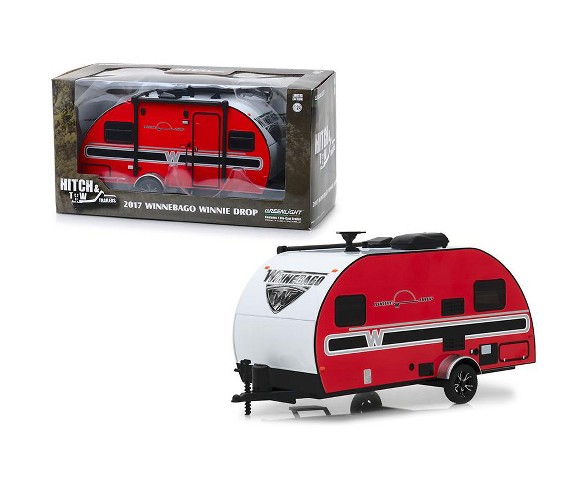 Miniatura Trailer Winnebago Winnie Drop (2017) - Hitched Homes - Série 11 - 1:64 - Greenlight
