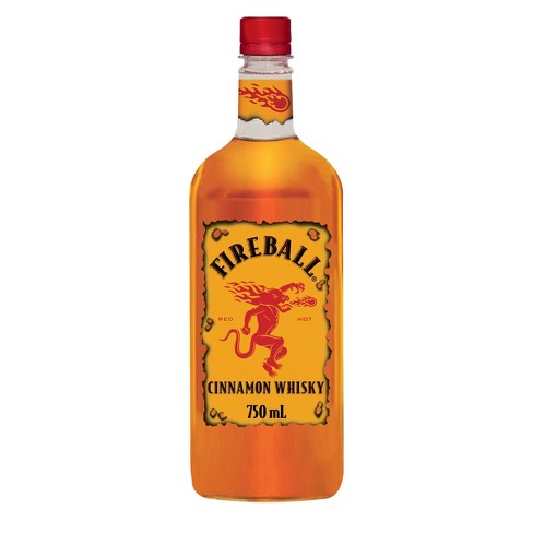 Fireball Red Hot Cinnamon Blended Whisky - 750ml Plastic Bottle - image 1 of 4
