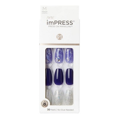 Kiss imPRESS False Nails - Polished - 33ct