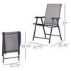 PAGED Folding Tanning Chairs Portable Lounge Chair Outdoor with Soft Cotton-Padded Seat for Camping, Beach - 2 of 4