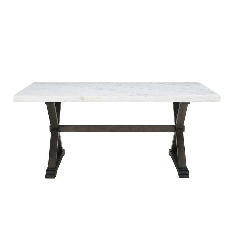 Landon Marble Dining Table White - Picket House Furnishings, 1 of 11