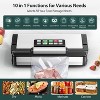 Aoibox 95kPa Vacuum Sealer with AquaLock Technology, Moist Seals, 2X Seal, 130W, Fully Automatic, Built-In Cutter, Bag Storage &Hose,Precision Sealing - 4 of 4