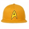 Adult Star Trek Delta Insignia Flat Bill Snapback Hat - 2 of 4