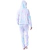 Friends TV Show Logo Tie Dye Womens' Pajama Loungewear Hooded Jogger Set Mulitcolor - 2 of 4