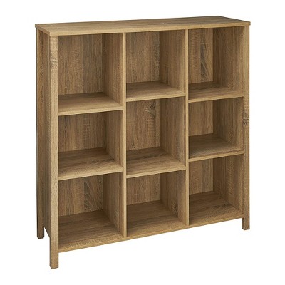 Best Choice Products 9-Cube Bookshelf, Display Storage Compartment  Organizer w/ 3 Removable Back Panels - Light Oak