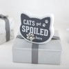 Pavilion Gift Company - Cats - 5" MDF Self-Standing Plaque - Wall Sign Panels - 4 of 4