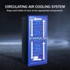 55-Bottle Beverage Refrigerator Wine Cooler, Freestanding Compressor Wine Cooler with Glass Door, Adjustable Shelves & Digital Temperature Display - 3 of 4