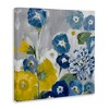 Stupell Industries Blue & Yellow Abstract Poppies, 24" x 24" - 3 of 4